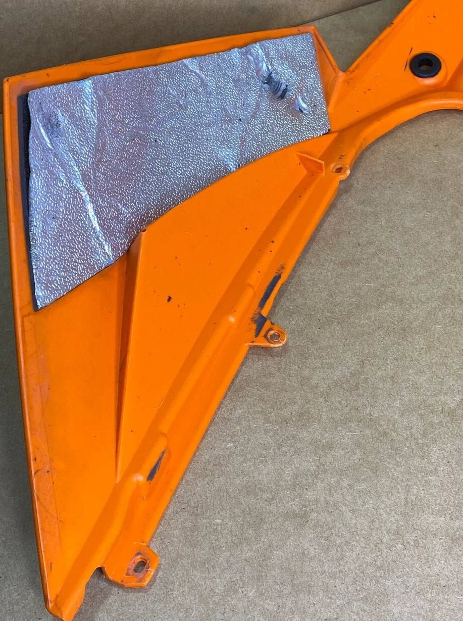 KTM 950 supermoto SM rear plastic spoiler wing damage 62508018000 orange