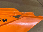 KTM 950 supermoto SM rear plastic spoiler wing damage 62508018000 orange