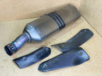KTM 690 smc enduro Husqvarna 701 Akrapovic TITANIUM carbon exhaust muffler