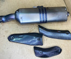 KTM 690 smc enduro Husqvarna 701 Akrapovic TITANIUM carbon exhaust muffler