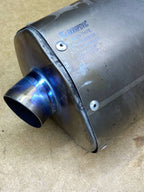 KTM 690 smc enduro Husqvarna 701 Akrapovic TITANIUM carbon exhaust muffler