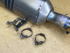 KTM 690 smc enduro Husqvarna 701 Akrapovic TITANIUM carbon exhaust muffler