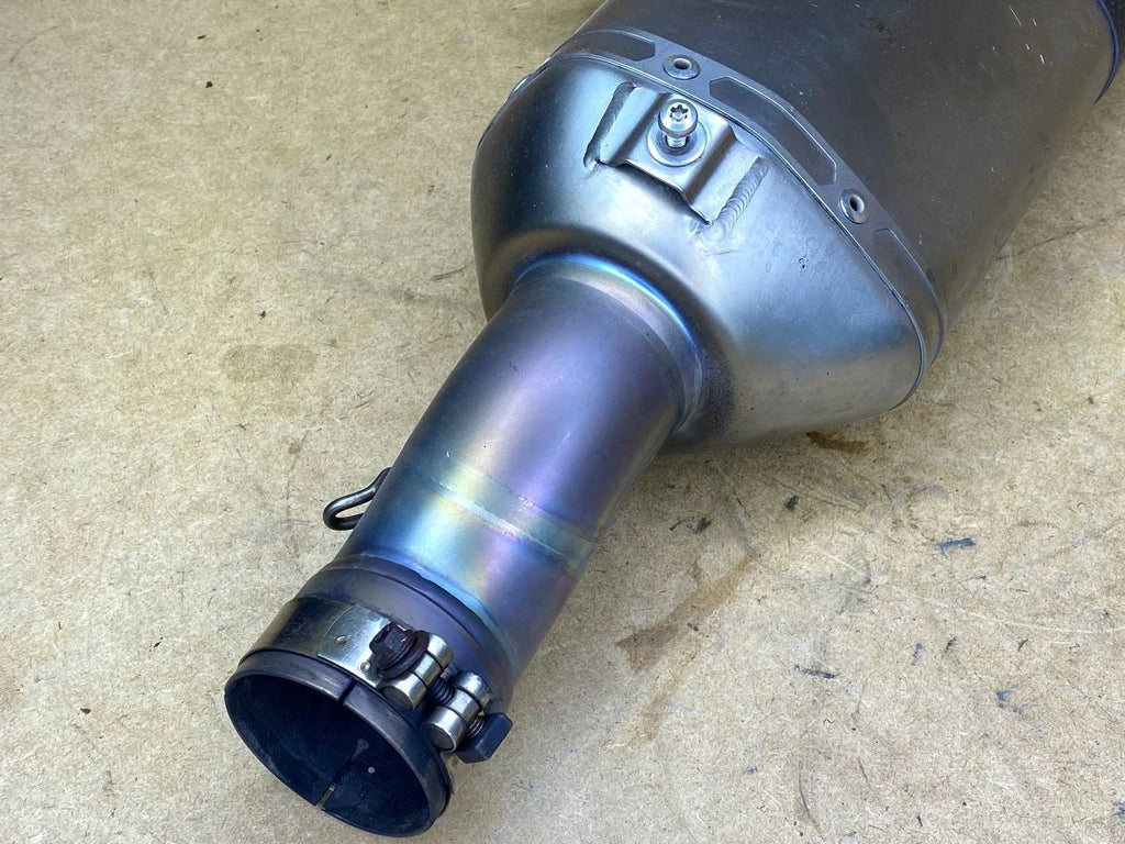 KTM 690 smc enduro Husqvarna 701 Akrapovic TITANIUM carbon exhaust muffler